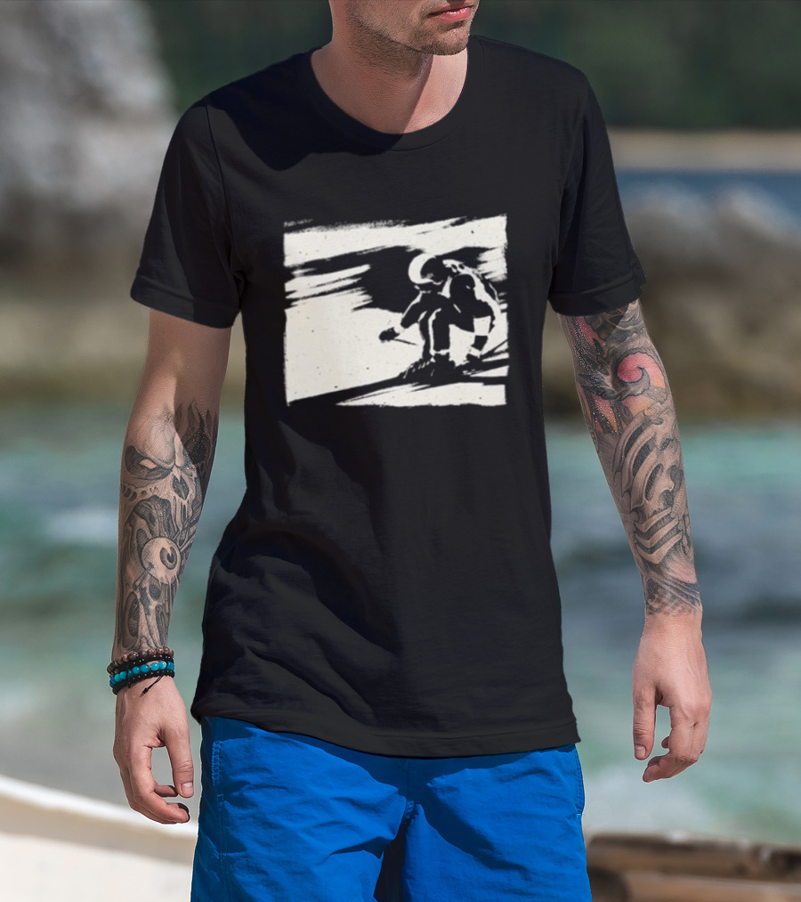 The Chemical Brothers Loops Of Fury Neon Surfer Psychedelic Vibe T-Shirt