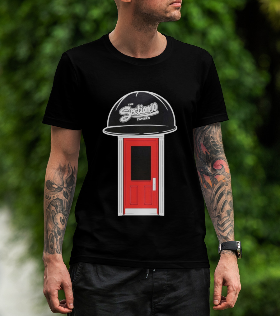 The Section10 Tavern Red Door Entrance T-Shirt