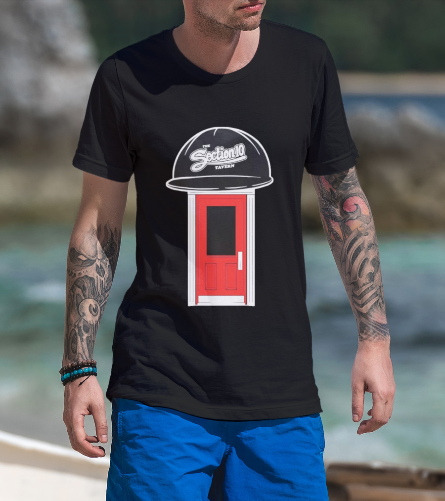 The Section10 Tavern Red Door Entrance T-Shirt