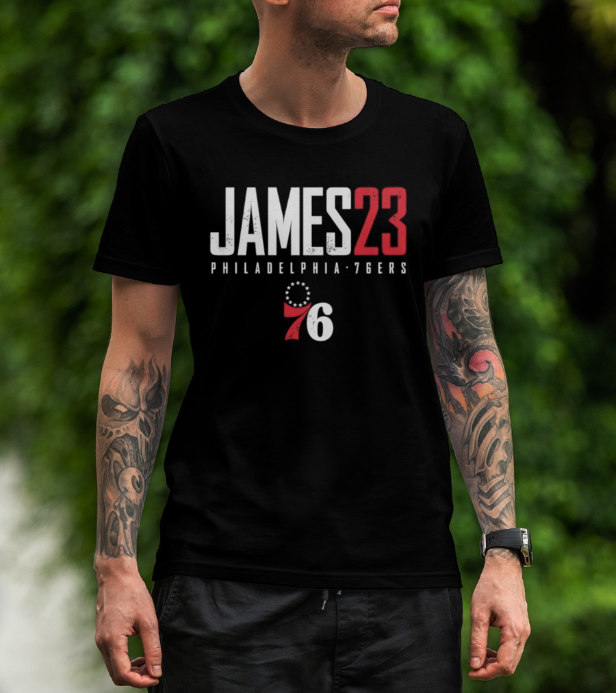 LeBron James 23 Philadelphia 76ers 2026 T-Shirt