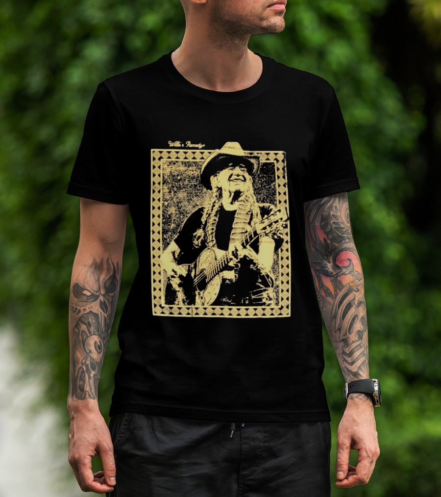 Willie Remedy Backstage Guitar T-Shirt