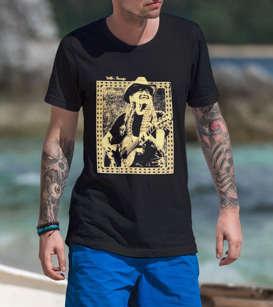 Willie Remedy Backstage Guitar T-Shirt