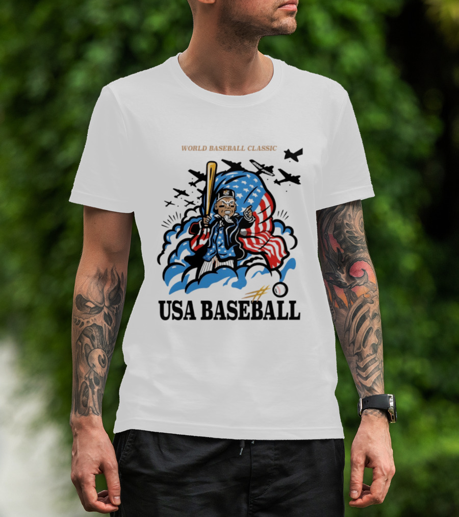 World Baseball Classic USA Baseball 2026 Aaron Judge T-Shirt