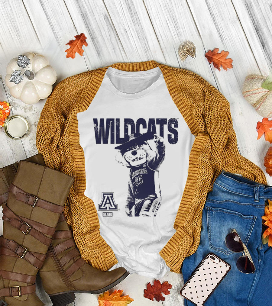Arizona Wilbur Wildcats A Logo SLAM T-Shirt