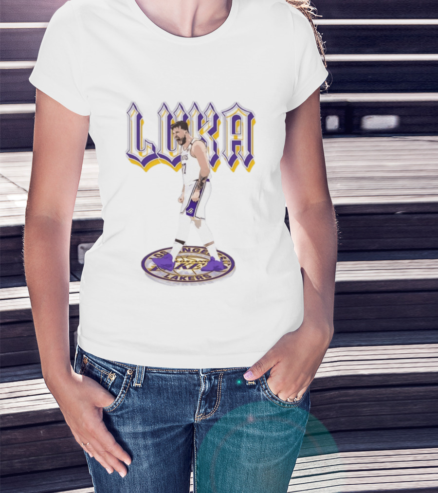 Luka Doncic Los Angeles Lakers 90s T-Shirt