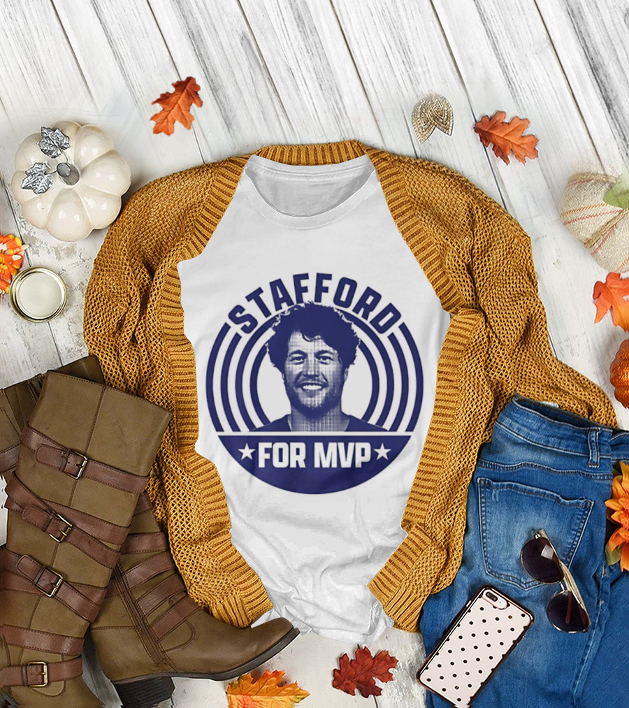 Matthew Stafford For MVP Los Angeles Rams Football Fan Gear T-Shirt