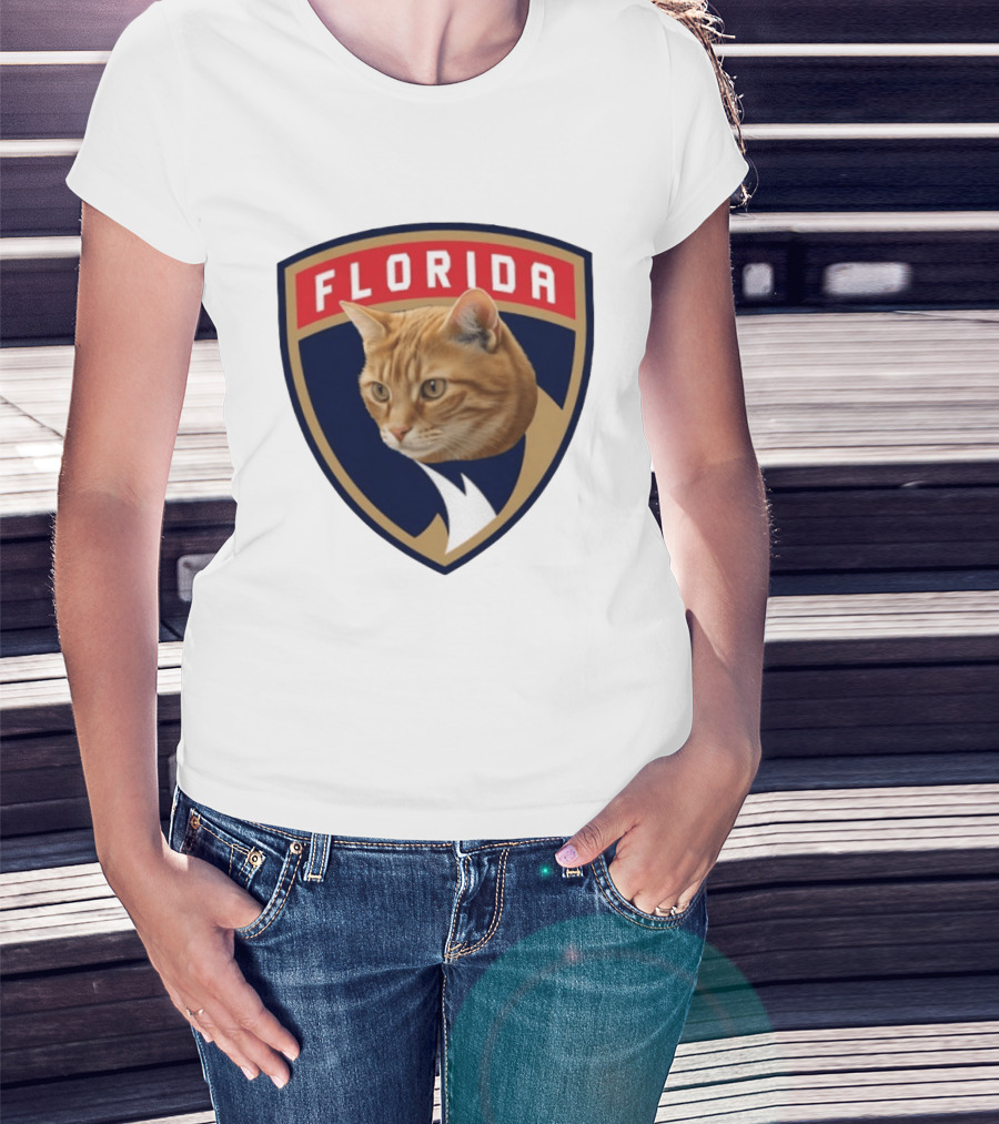 Florida Panthers Paul Maurice Cat T-Shirt
