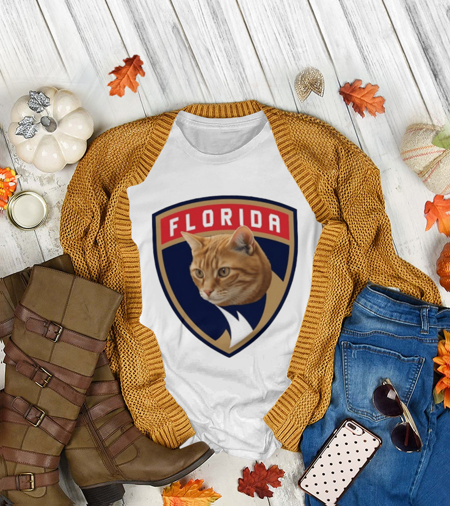 Florida Panthers Paul Maurice Cat T-Shirt