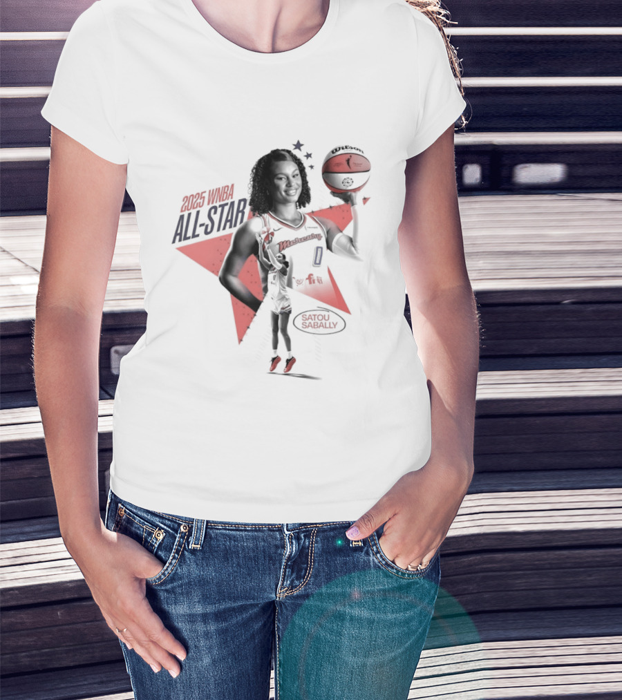 Satou Sabally 2025 WNBA All Star Phoenix Mercury T-Shirt