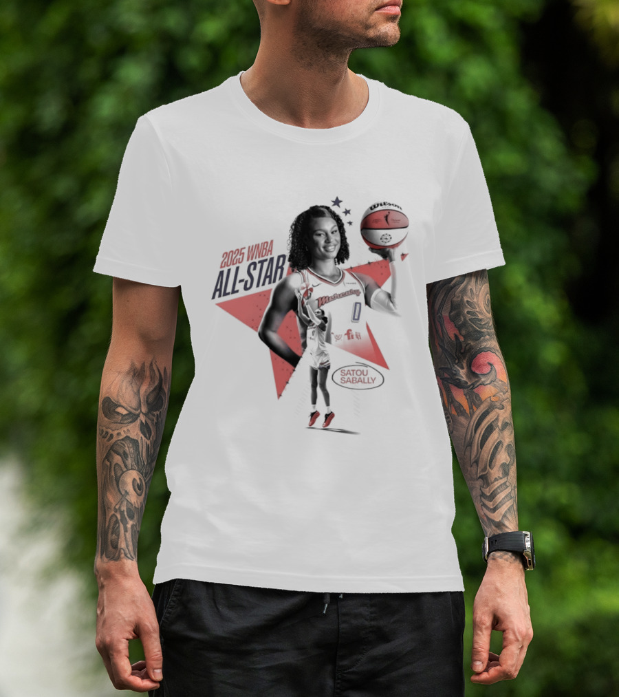 Satou Sabally 2025 WNBA All Star Phoenix Mercury T-Shirt