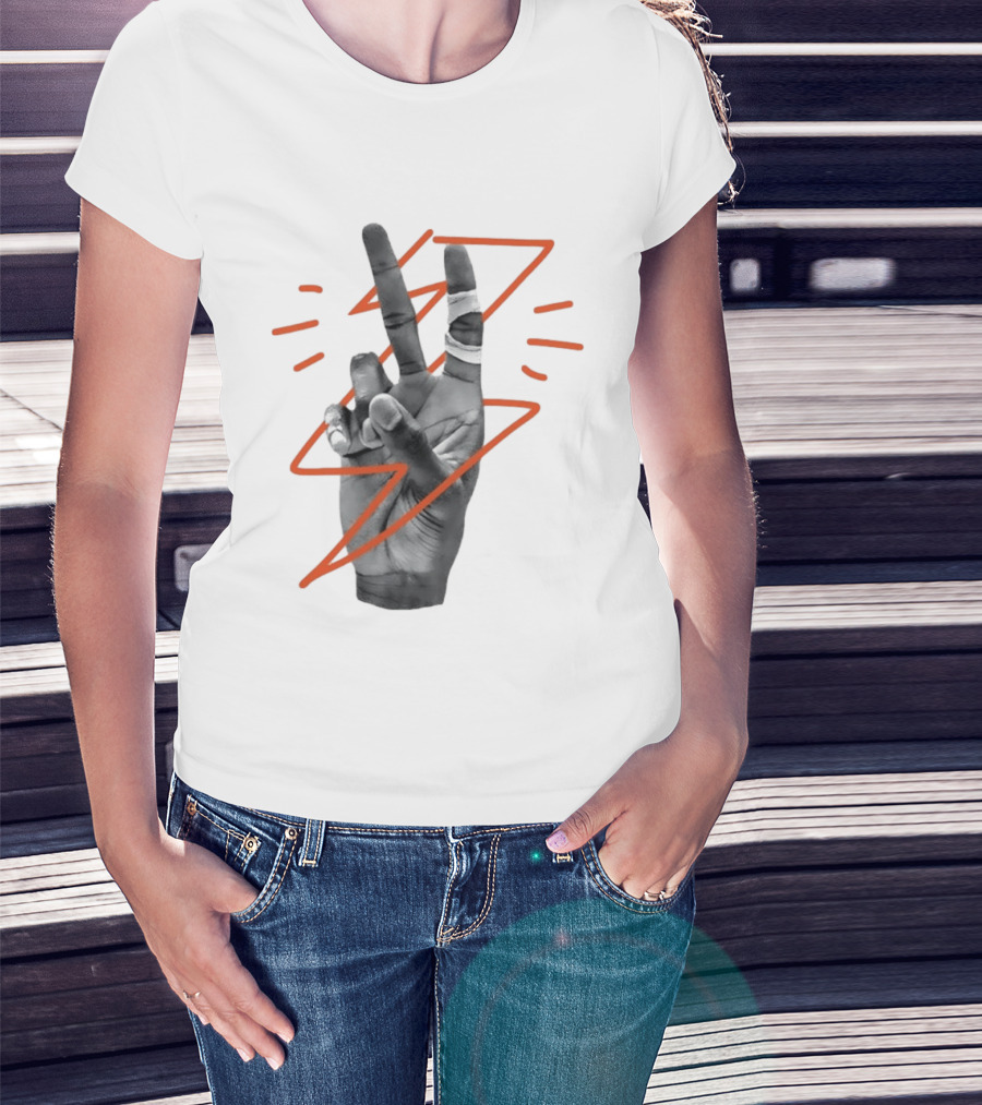 Shai Gilgeous Alexander SGA B2B 2025 26 Kia NBA MVP Hand Gesture T-Shirt