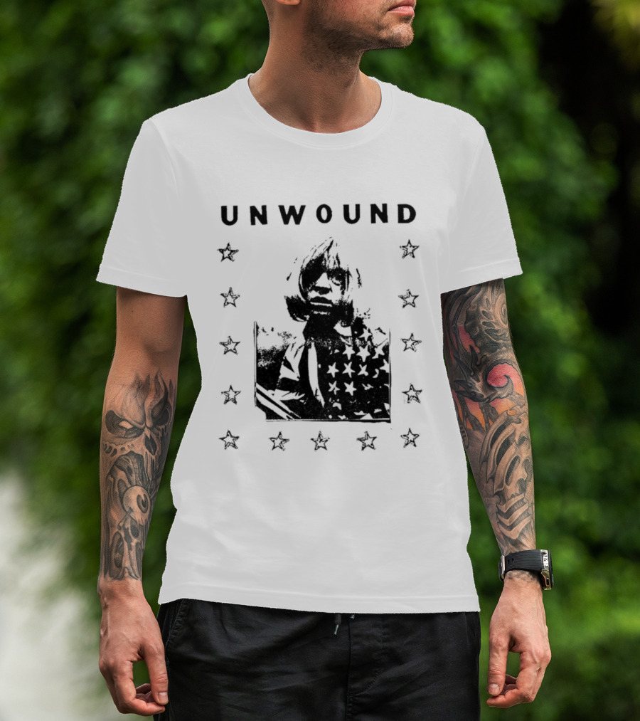 Unwound Surrounded By Stars Punk Album T-Shirt