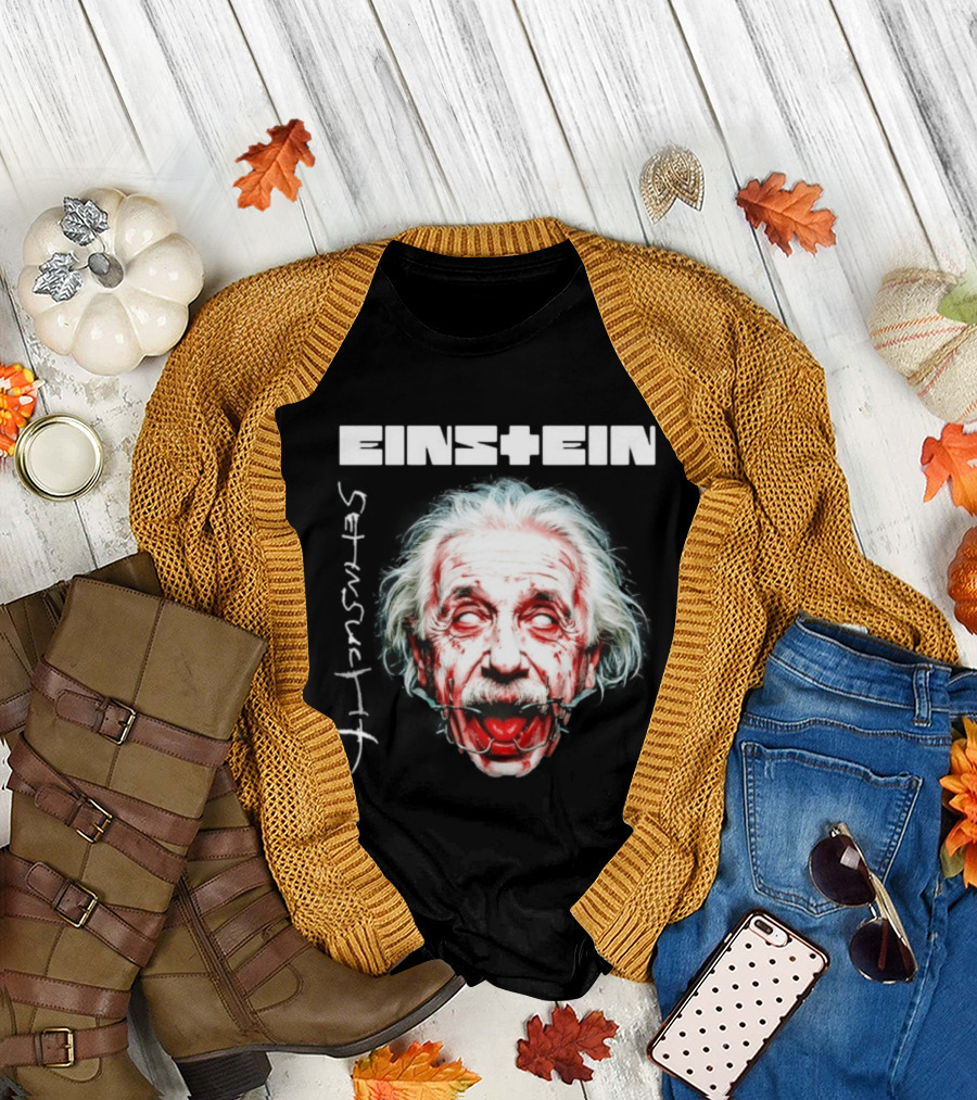 Eins+Ein Sehnsucht Albert Einstein Rammstein T-Shirt