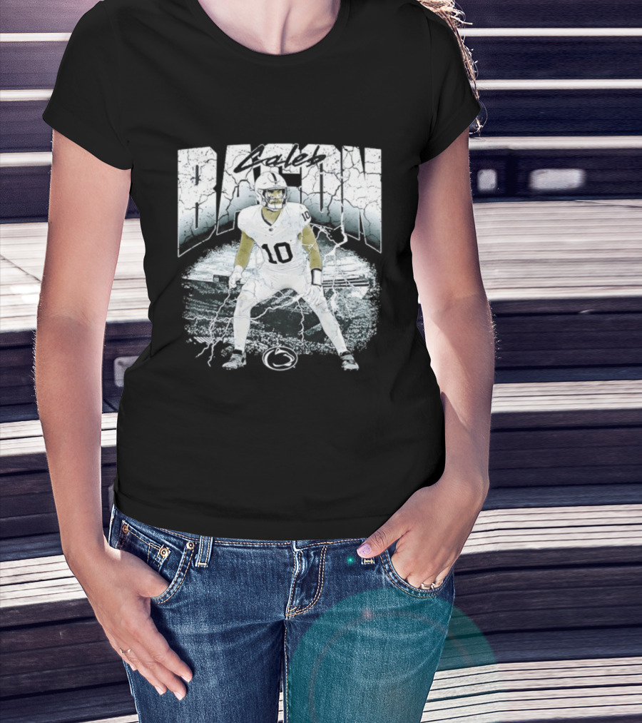Caleb Bacon 10 Penn State Nittany Lions NCAA Football Player T-Shirt