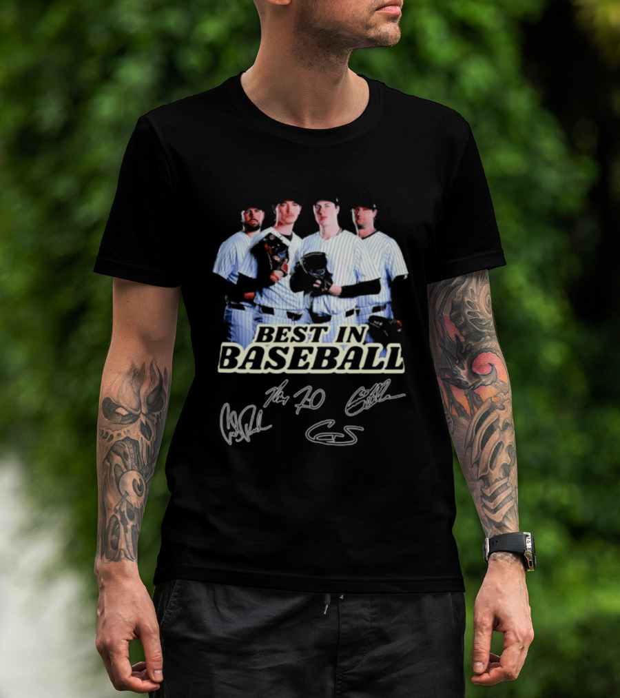 New York Yankees Best In Baseball MLB Team Champions T-Shirt
