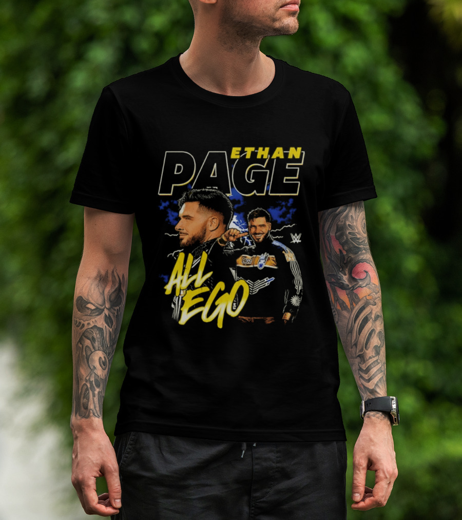 Ethan Page WWE All Ego BZ T-Shirt