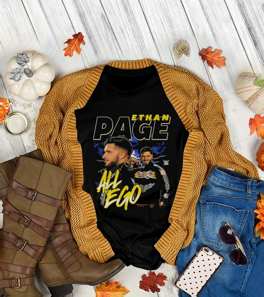 Ethan Page WWE All Ego BZ T-Shirt
