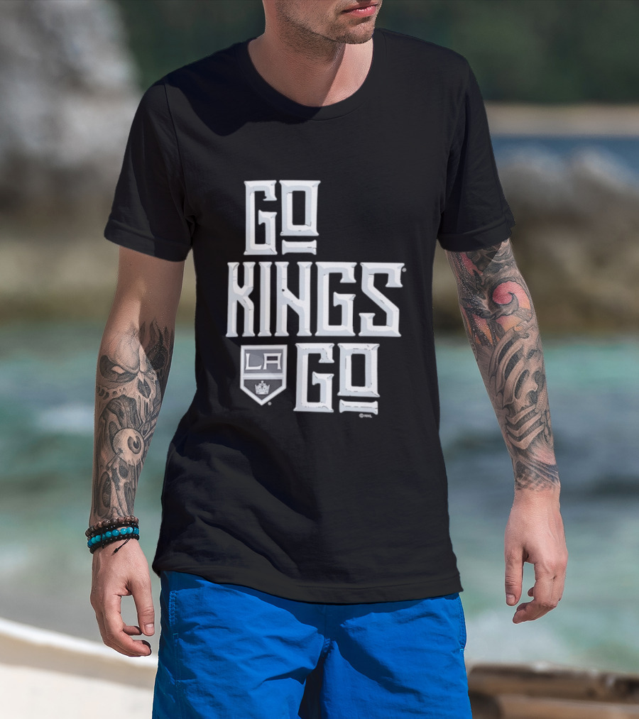 Go Kings Go Los Angeles Kings LA NHL Hockey T-Shirt