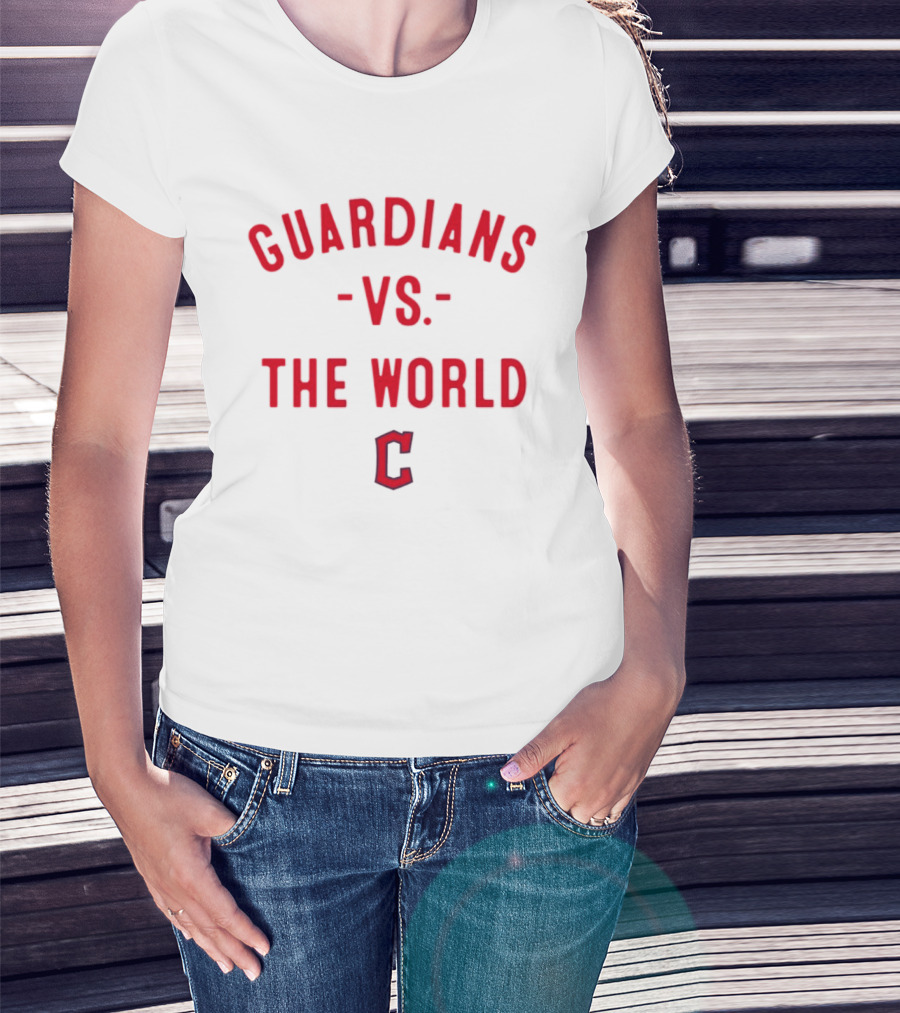 Cleveland Guardians Vs The World 2026 MLB Season C T-Shirt