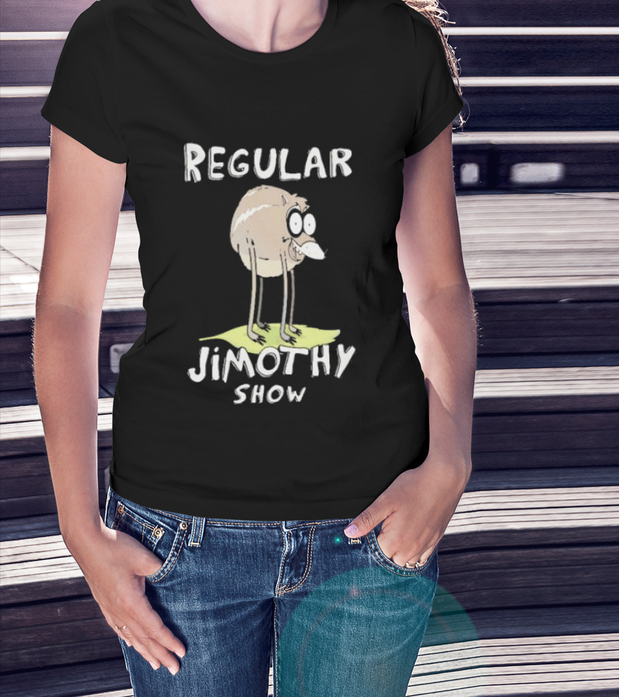 Regular Jimothy Show Cartoon Character Comedy Bird T-Shirt