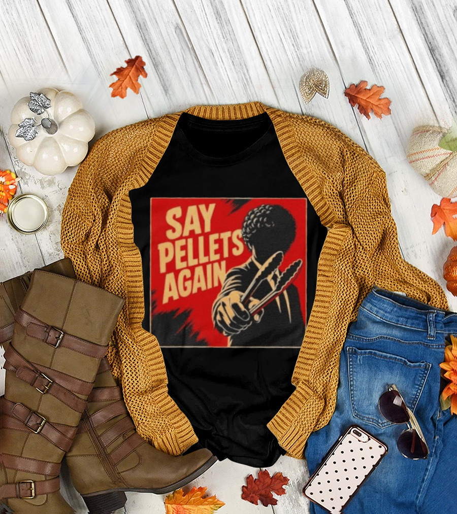 Say Pellets Again Pulp Fiction Jules Winnfield T-Shirt