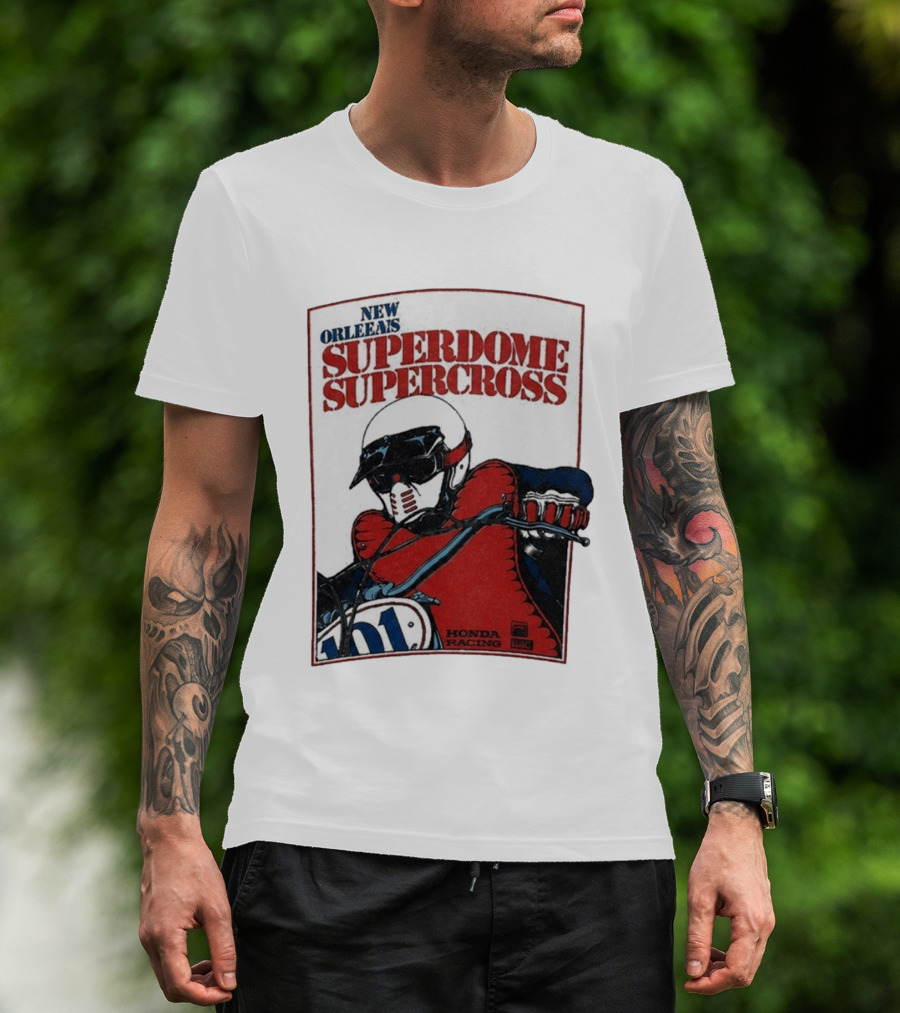 New Orleans Superdome Supercross Honda Racing 101 T-Shirt