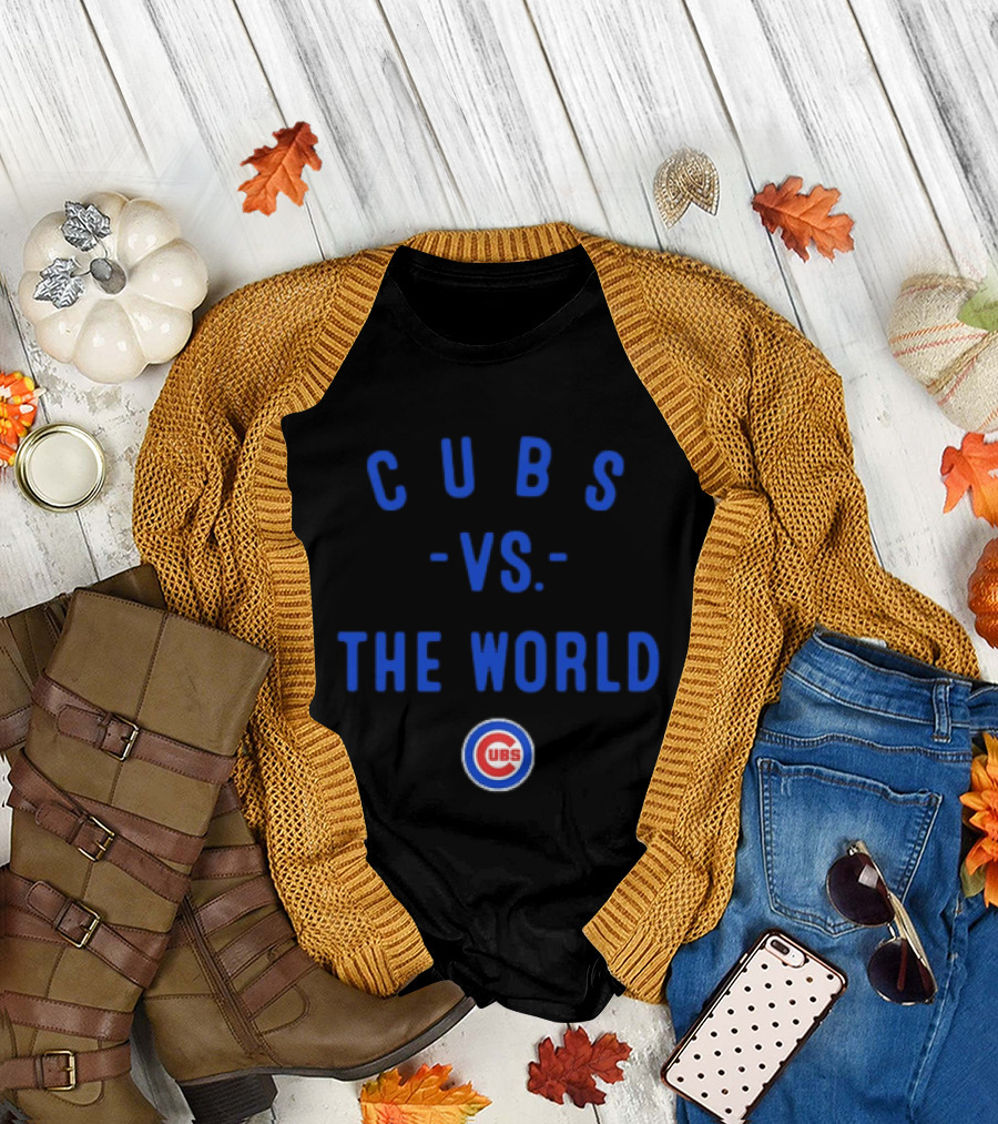 Cubs Vs The World Chicago Season 2026 MLB T-Shirt