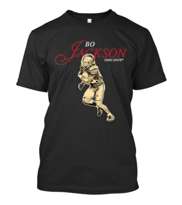 Ohio State NCAA Football Bo Jackson Legacy Pose Star T-Shirt