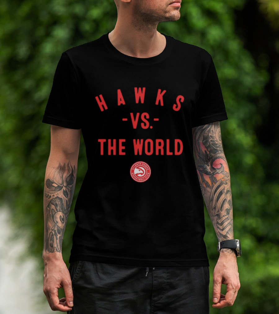Atlanta Hawks Vs The World Basketball Club NBA 2026 T-Shirt