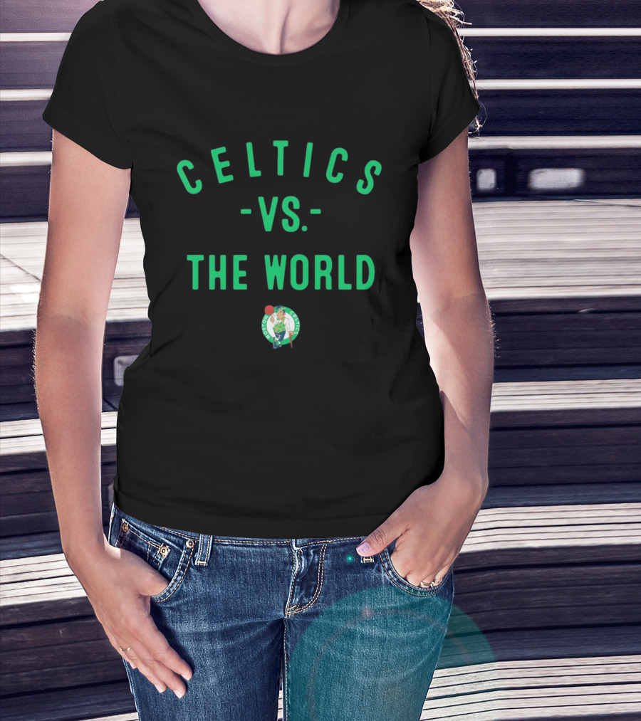 Boston Celtics Vs The World NBA 2026 T-Shirt