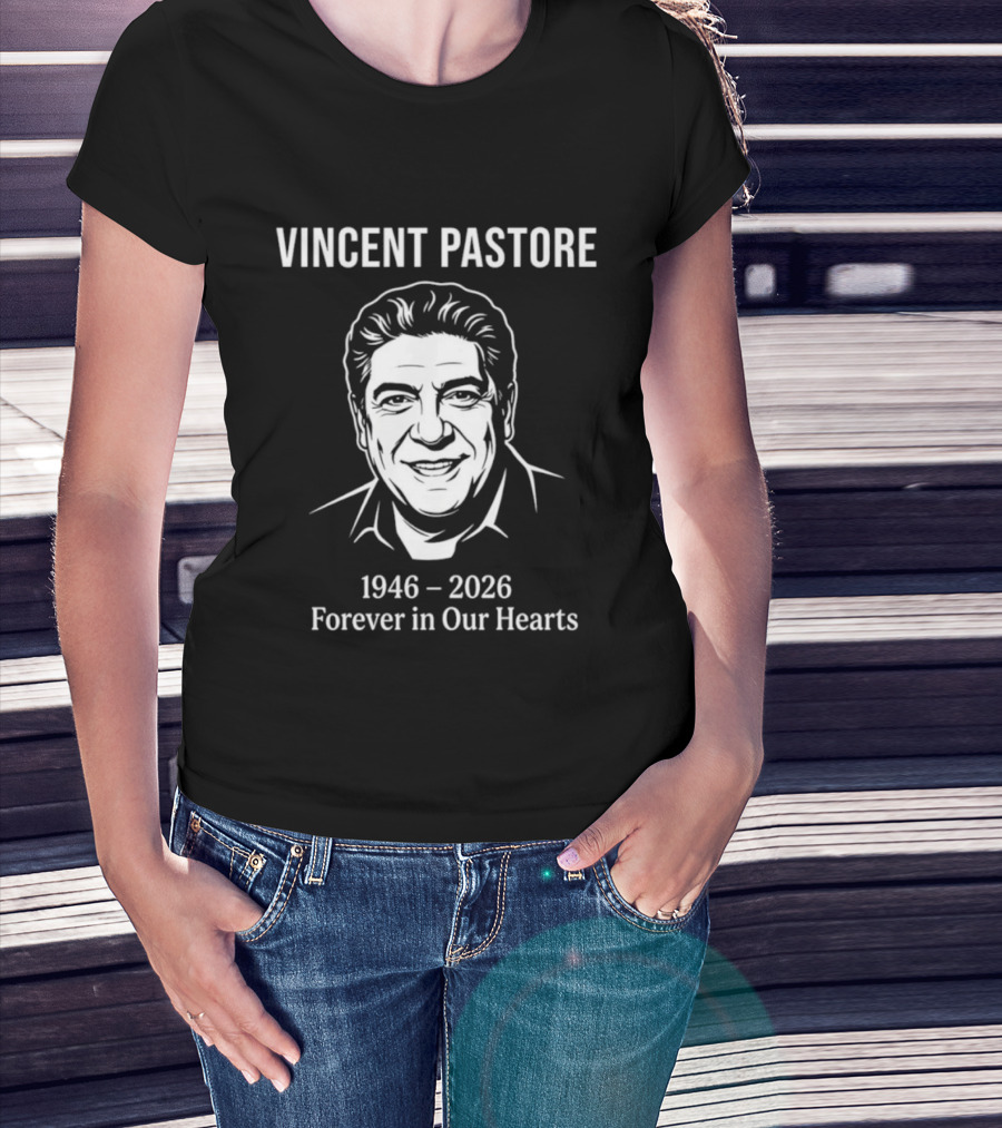 Vincent Pastore 1946 2026 Forever In Our Hearts Memorial T-Shirt