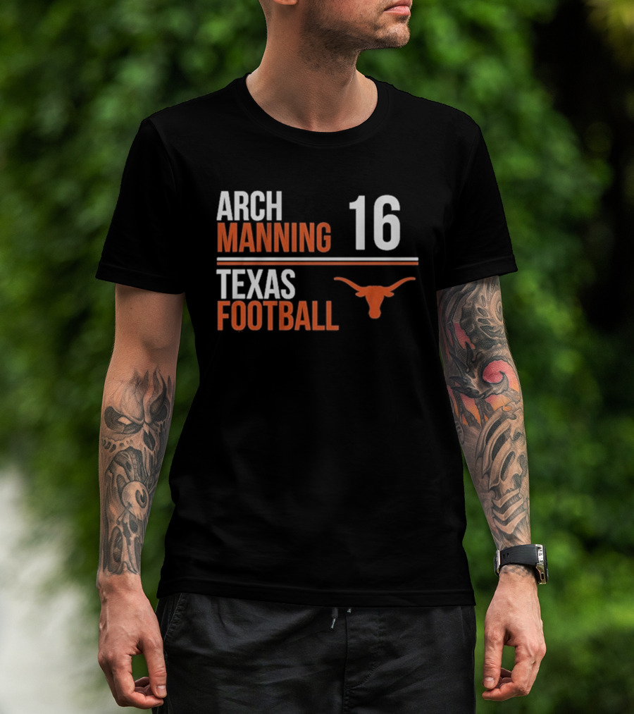 Arch Manning 16 Texas Longhorns Football T-Shirt