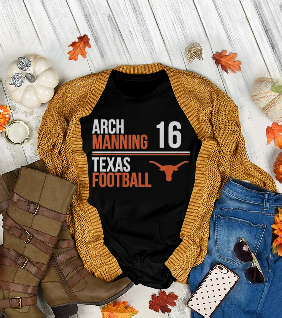 Arch Manning 16 Texas Longhorns Football T-Shirt