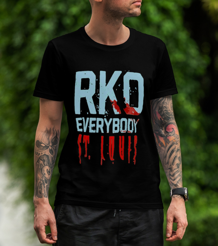 RKO Everybody St Louis Randy Orton Wrestling Fan T-Shirt
