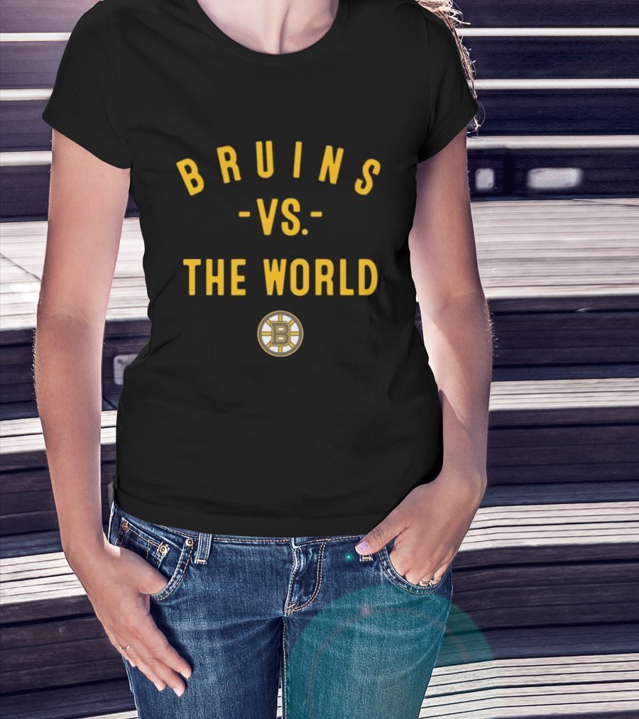 Boston Bruins VS The World NHL 2026 Nowbes T-Shirt