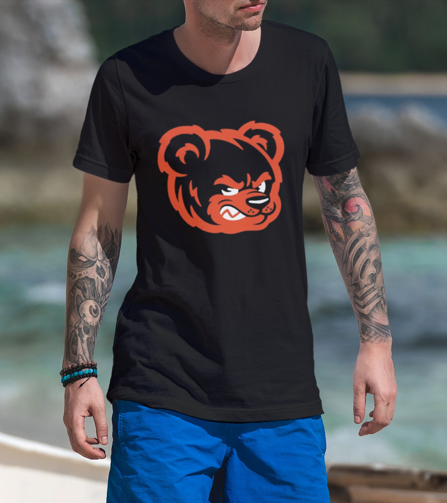 Monterrey Osos Fierce Bear Head T-Shirt