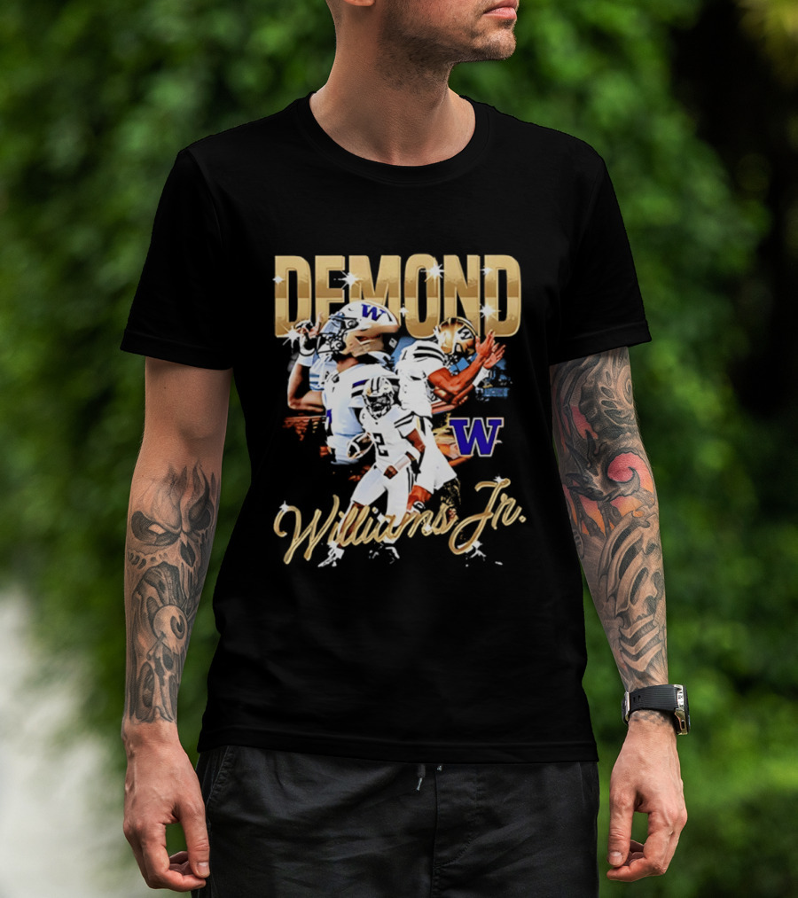 Demond Williams Jr. Washington Huskies Football 2026 Big Ten Media Days T-Shirt