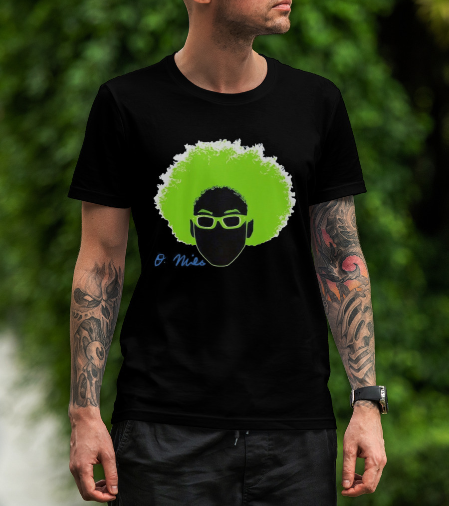 Olivia Miles Minnesota Lynx 2026 WNBA Green Afro And Glasses T-Shirt