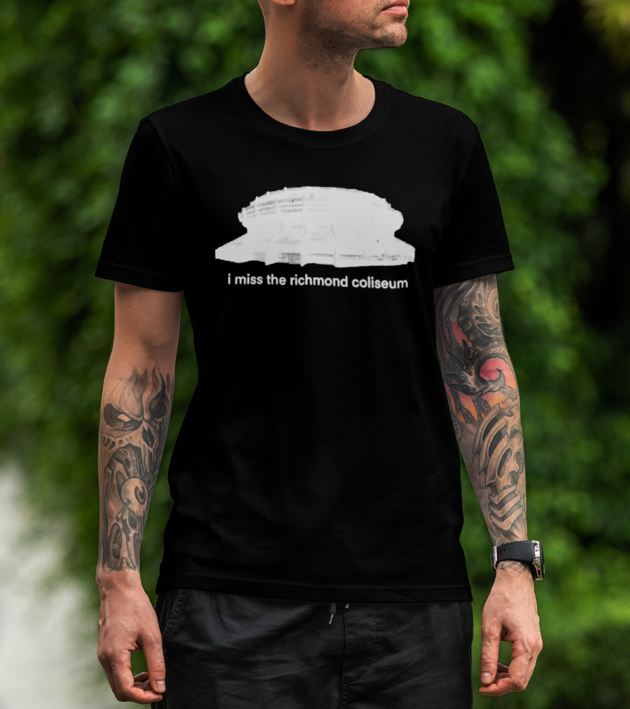 Richmond Coliseum Virginia History Nostalgia T-Shirt