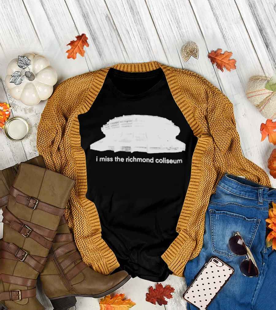 Richmond Coliseum Virginia History Nostalgia T-Shirt
