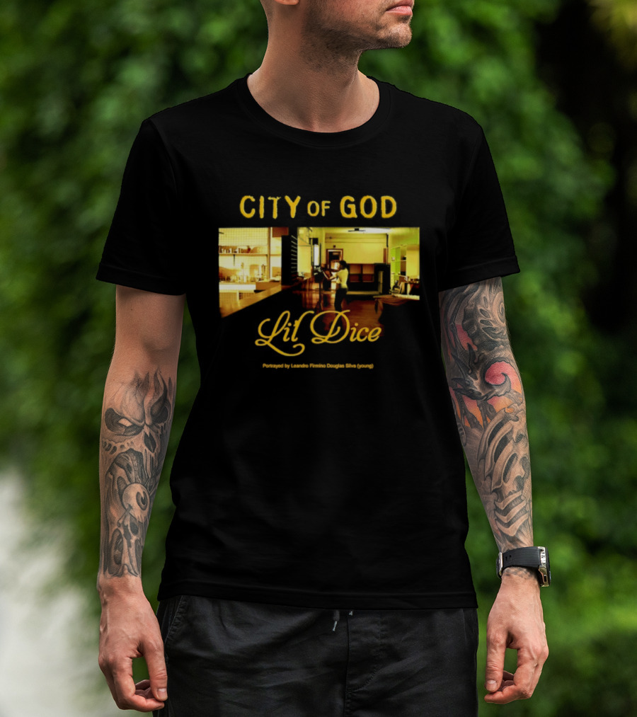 City Of God Lil Dice Leandro Firmino Douglas Silva T-Shirt