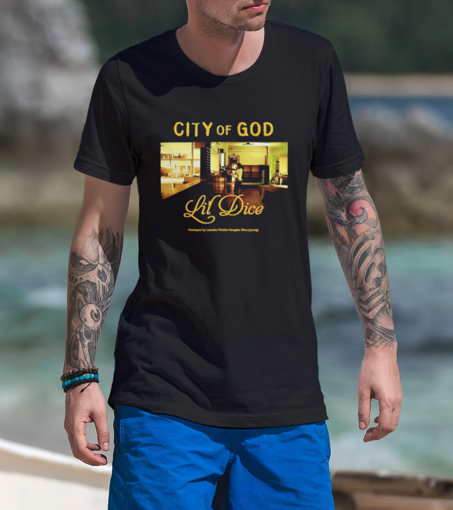 City Of God Lil Dice Leandro Firmino Douglas Silva T-Shirt