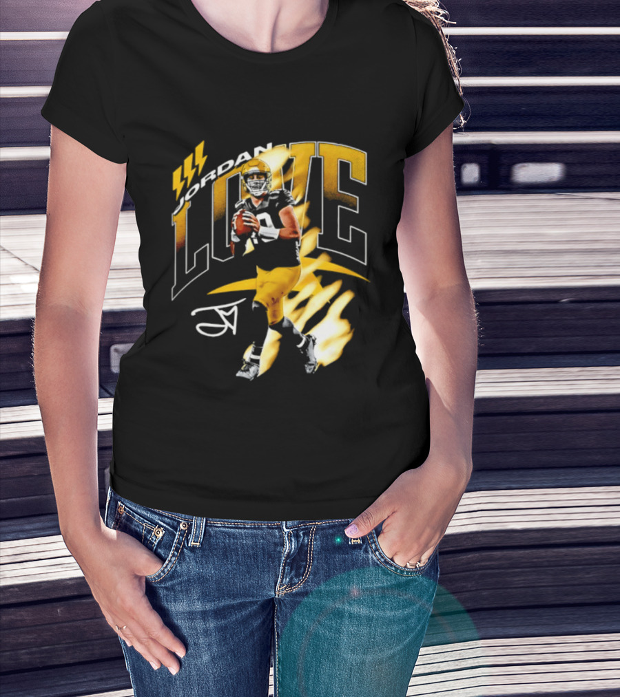 Jordan Love Green Bay Packers 10 Football Star Player Number 10 T-Shirt