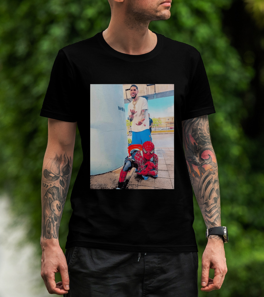 BA MO LaMelo Ball Spider Man T-Shirt