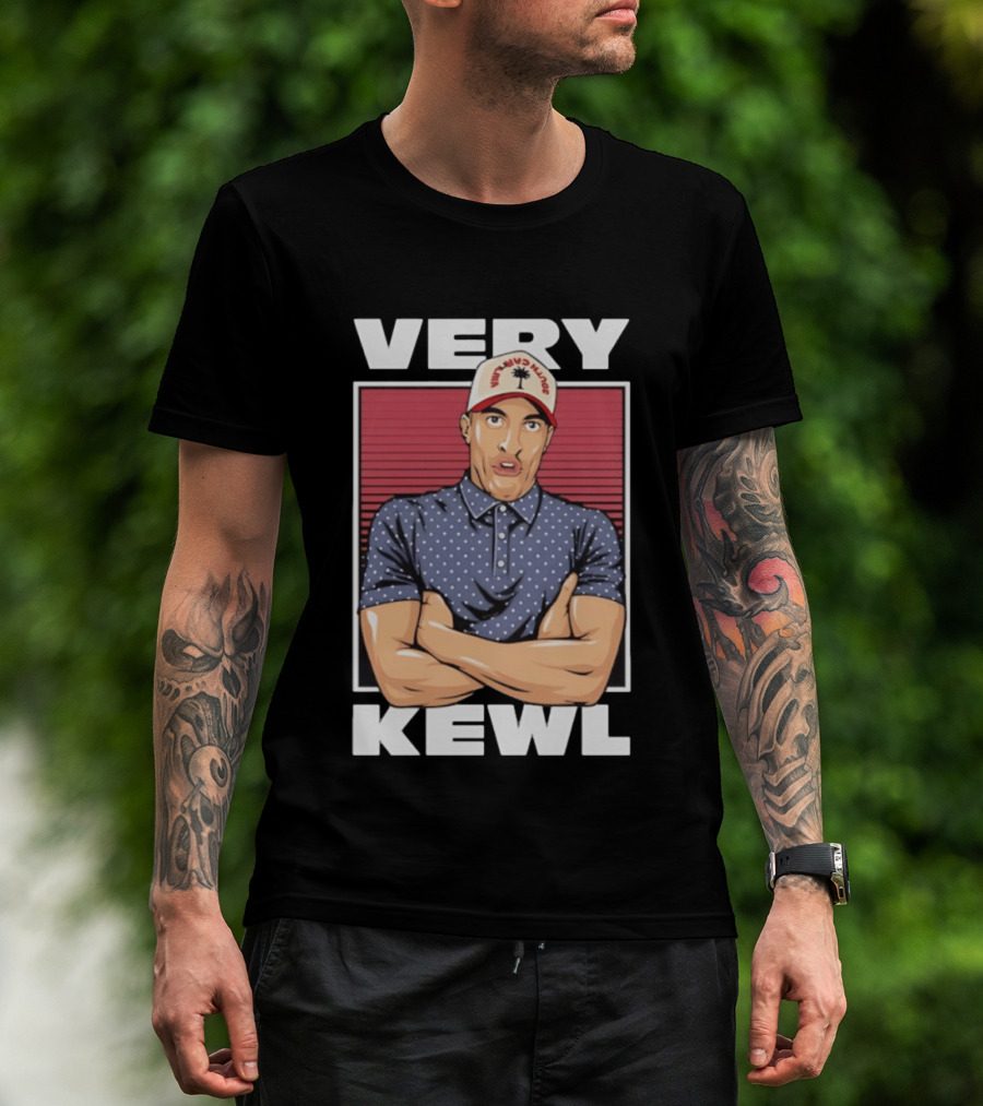 Very Kewl PE Guy Palm Tree Hat T-Shirt