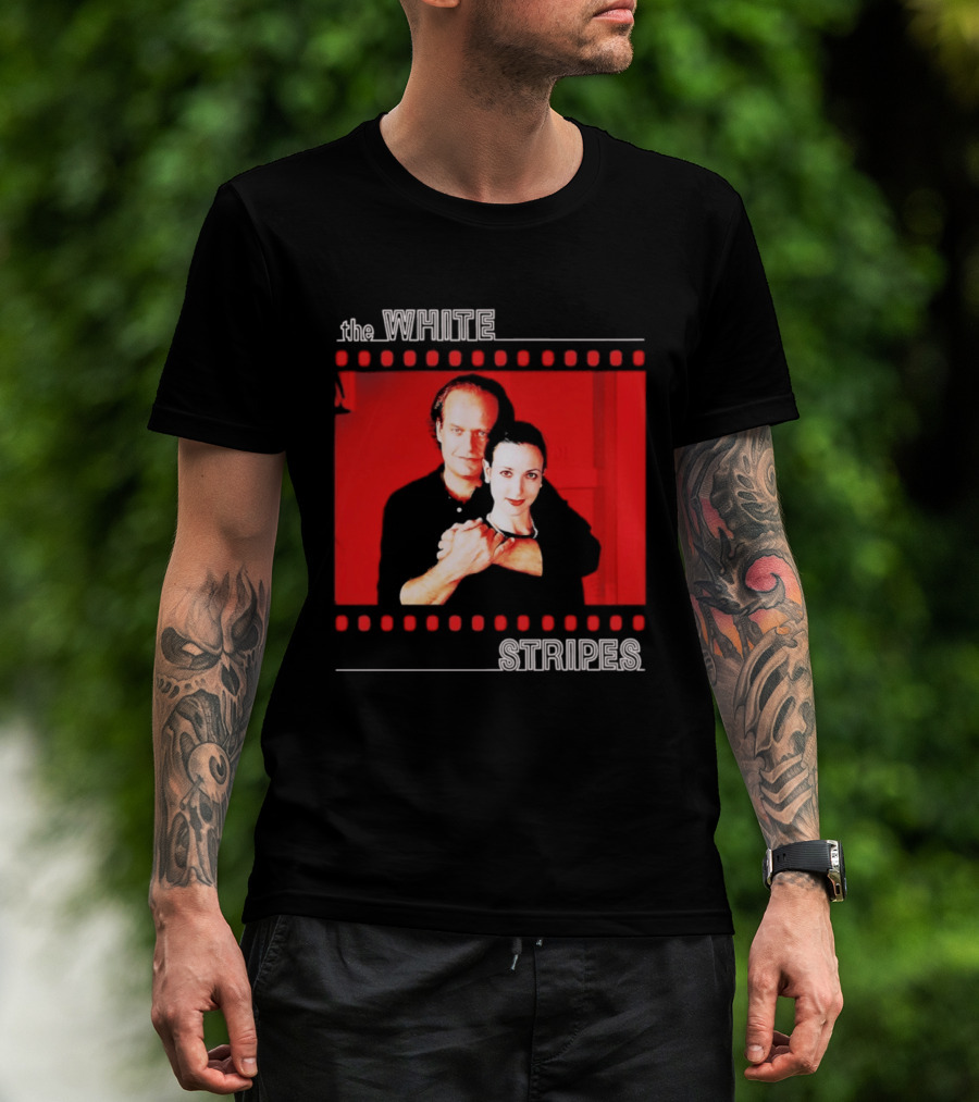 The White Stripes Black Math Kelsey Grammer Frasier Spoof T-Shirt