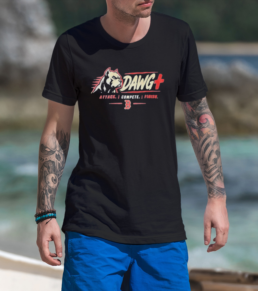 Aroldis Chapman Dawg Plus Attack Compete Finish B T-Shirt