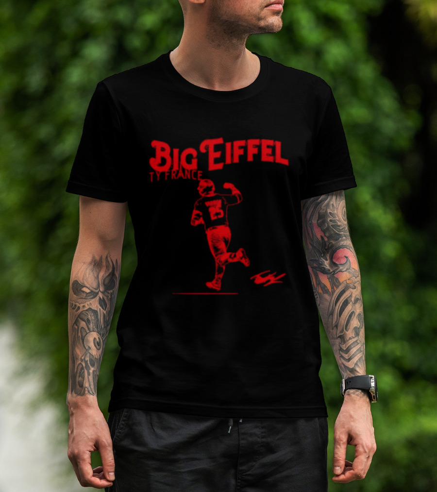 Big Eiffel Ty France San Diego Padres 2026 MLB T-Shirt