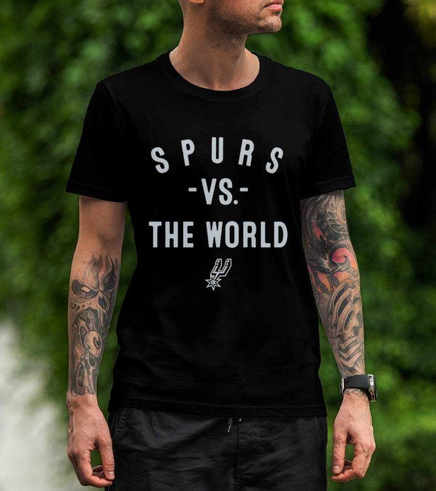 San Antonio Spurs Vs The World 2026 NBA T-Shirt