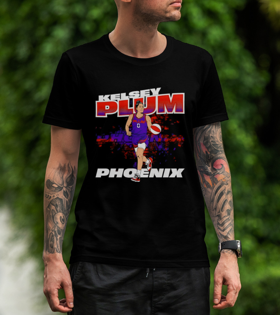 Kelsey Plum Phoenix Mercury WNBA 0 Basketball Player T-Shirt